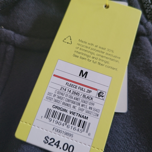 Women Fleece Full Zip Hooded Sweatshirt - Picture 3 of 4